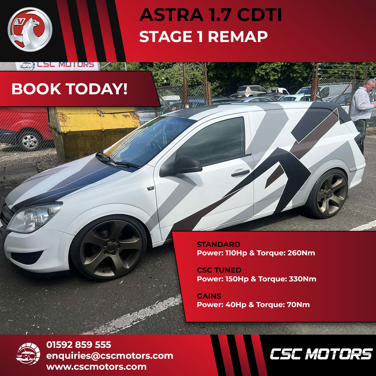 CSC Motors offer Diesels Car Tuning